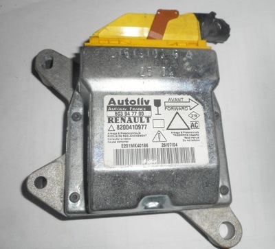 RENAULT LAGUNA II SENSOR MÓDULO BOLSAS DE AIRE 8200410977  