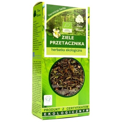 Herbatka PRZETACZNIK ZIELE BIO 50g - Dary Natury