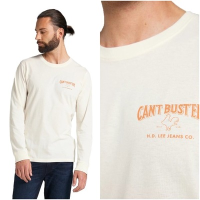 LEE LS CAN'T BUST'EM TEE MĘSKI LONGSLEEVE KOSZULKA DŁUGI RĘKAW S