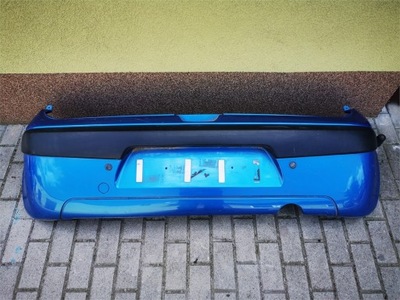 Peugeot 1007 бампер задняя kompletny демонтаж фото №1