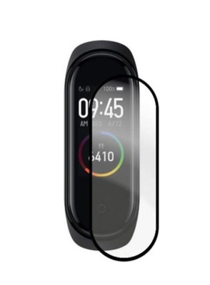 7H SZKŁO do Xiaomi Mi Band 3 4 FLEXIBLE NANO czarn