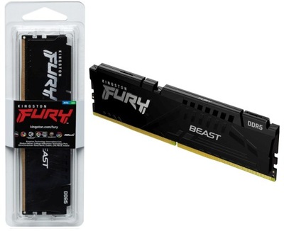 Najlepsza pamięć RAM DDR5 Kingston FURY Beast 16GB 5600MHz XMP 3.0