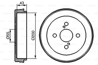 BEBNY BRAKE BOSCH 0 986 477 138 0986477138  