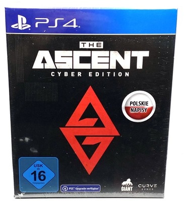 THE ASCENT - CYBER EDITION PL | NOWA | STEELBOOK | PS4 | PO POLSKU