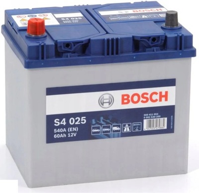 АКУМУЛЯТОР BOSCH S4 025 60AH 540A L+ RAD-OM