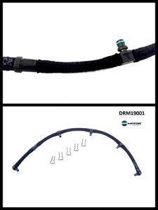 Шланг сливной toyota auris 1.4 d4d 06- фото №1