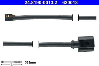 SENSOR KLOCK. HAMULC. VW TOUAREG 10-11 PARTE DELANTERA  