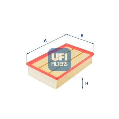 UFI 30.155.00 FILTRO AIRE  