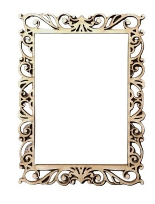 Tekturka Ramka ażurowa (L595)