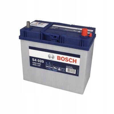 BATTERY BOSCH P+ 45AH 330A S4 0 092 S40 200 12V  