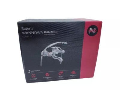 BATERIA WANNOWO-PRYSZNICOWA DEANTE BON011D