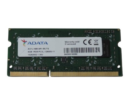 Pamięć Ram DDR3 4GB ADATA PC3L-12800S