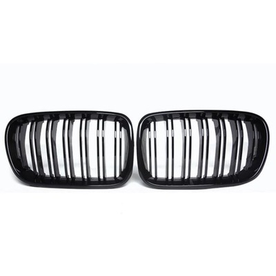 ABS GLOSS BLACK SPORT KIDNEY GRILLE РЕШЕТКА РАДИАТОРА FOR BMW F25 X3 2010 2011 2~57261 фото