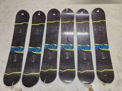 PAKIET HURT DESEK SNOWBOARD NITRO RIPPER 132 -6szt