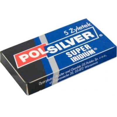 Polsilver żyletki Super Iridium 5szt.