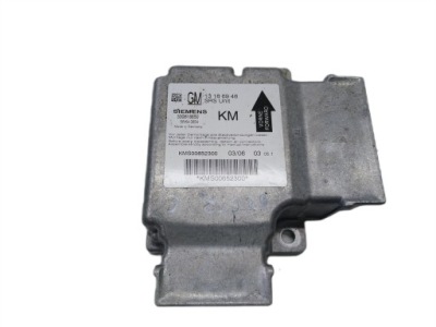 Opel vectra c z02 z03 модуль подушка безпеки 13186948 5wk43654 siemens фото №1