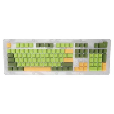 mechanical keyboard accessories Keyboard Keycaps 107 Key Three Color Transl