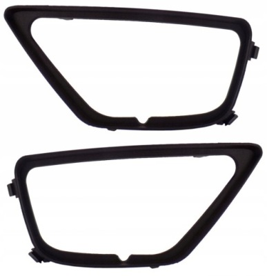 Ford focus 02-04 mk1 решётка  рамка противотуманной фары комплект фото №1