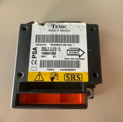 Модуль датчик air bag fiat ulysse 1499801080 фото №1