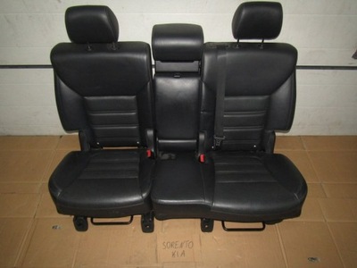 Kia sorento iii 3 сиденья заднее сиденье задняя задняя кожа фото №1