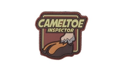 101 Inc. Naszywka 3D Cameltoe Inspector Brązowy