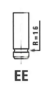 SOUPAPE ÉCHAPPEMENT R4983/RNT FRECCIA 