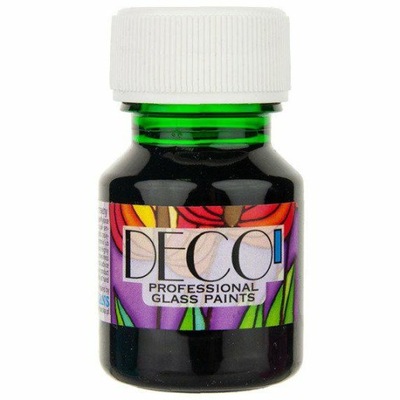 Farba do szkła Deco nr 150 zieleń cytrynowa 30 ml