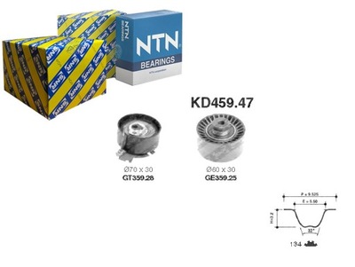 Комплект - набор ремень распределительного вала [snr] фото №1