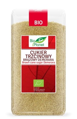 Cukier trzcinowy brązowy Bio planet 0,5 kg