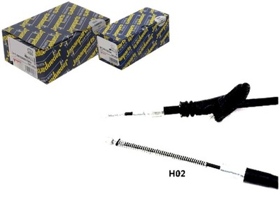 Japbc-h02 трос ham. ручной. hyundai задняя atos 98- pr фото №1