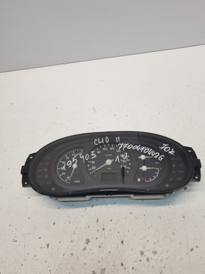 Счетчик приборы renault clio ii 7700410442g фото №1