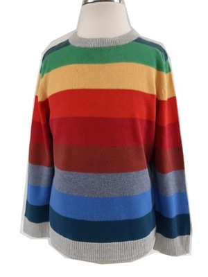 Sweter w paski H&M r 110/116