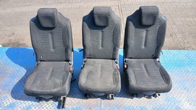 Сиденья задняя 2 ряд citroen c4 picasso 07r фото №1