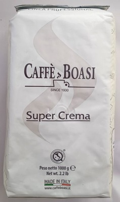 BOASI CAFFE SUPER CREMA WŁOSKA KAWA ZIARNISTA 1 KG