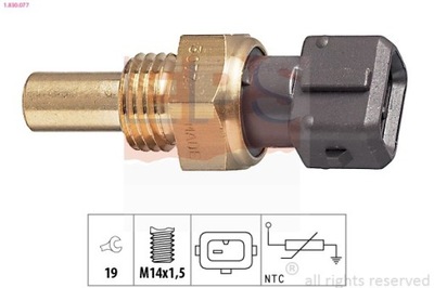 SENSOR TEMPERATURA DE LÍQUIDO REFRIGERACIÓN BMW 3/5/7 1-830-077  