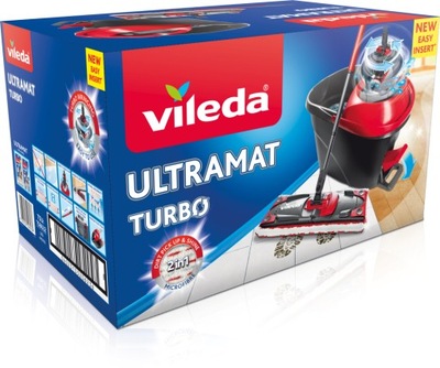 Vileda Mop obrotowy ULTRAMAT Turbo ZESTAW