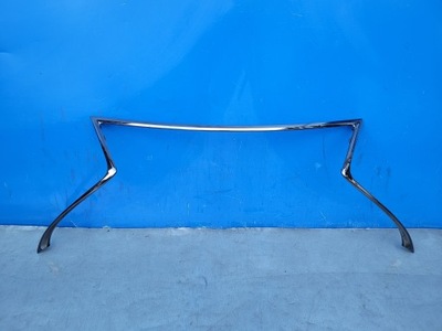 Lexus rc rc300h rc350 f-sport lift 2019-2024 19- рамка решётка хром тёмный фото №1