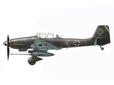 Samolot Junkers Ju-87 G-2 Stuka The Last Flight model 72071 Hobby 2000