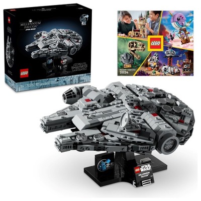 LEGO Star Wars 75375 Sokół Millennium + KATALOG LEGO