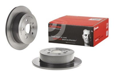 Brembo 08.a608.11 диск тормозная фото №1