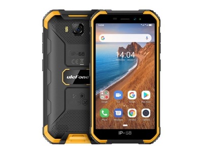 smartphone Ulefone Armor X6 pomarańczowy OUT