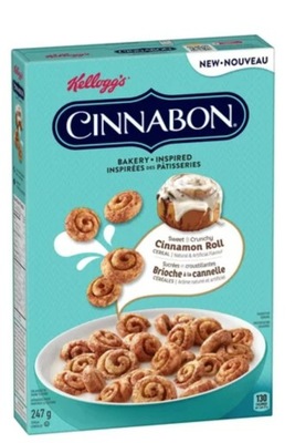 Kellogg's Cinnabon Cinnamon Roll Cereal