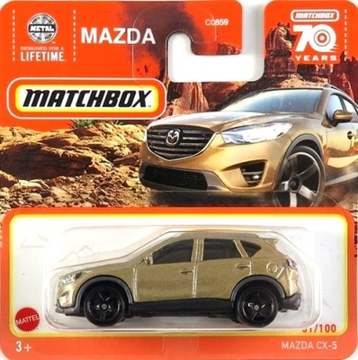 MAZDA CX-5 autko MATCHBOX seria 2023