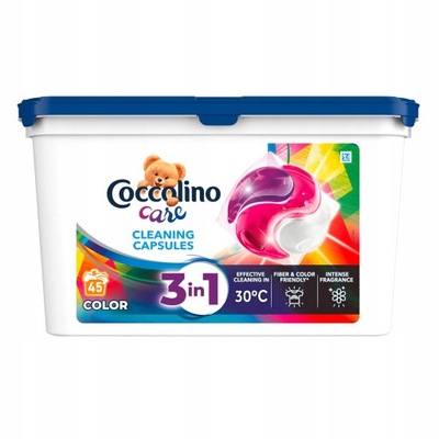 Coccolino Care Kapsułki 3w1 kolor 779g 45 prań
