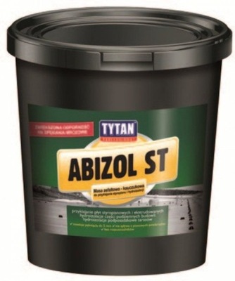 Abizol st lepik do styropianu 9kg Tytan