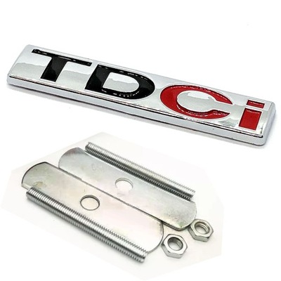 EMBLEMAT ZNACZEK TDCI DLA FORD W GRILL V.2 METAL