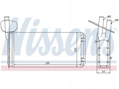 CALENTADOR VOLKSWAGEN NISSENS 73965  