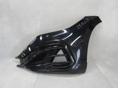 Кутик обшивка лівий бампер перед vw arteon r-line lift 20- / напрямна фото №1