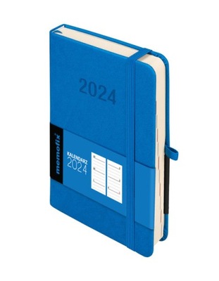 Kalendarz Książkowy 2024 B6 Antra Odcienie Niebieskiego *8277*