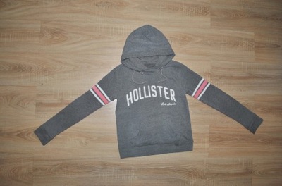 HOLLISTER świetna bluza LOGO r. XS